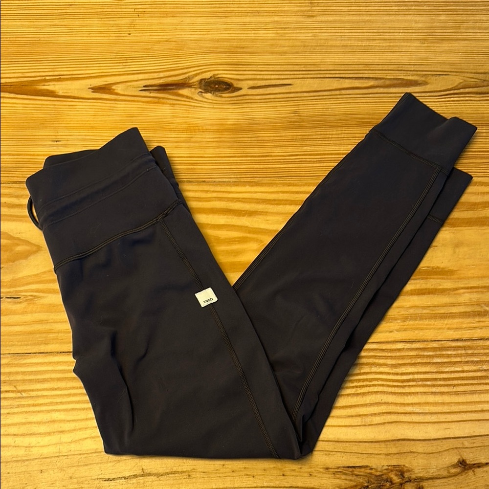 Vuori Charcoal Grey Leggings Athletic Stretch